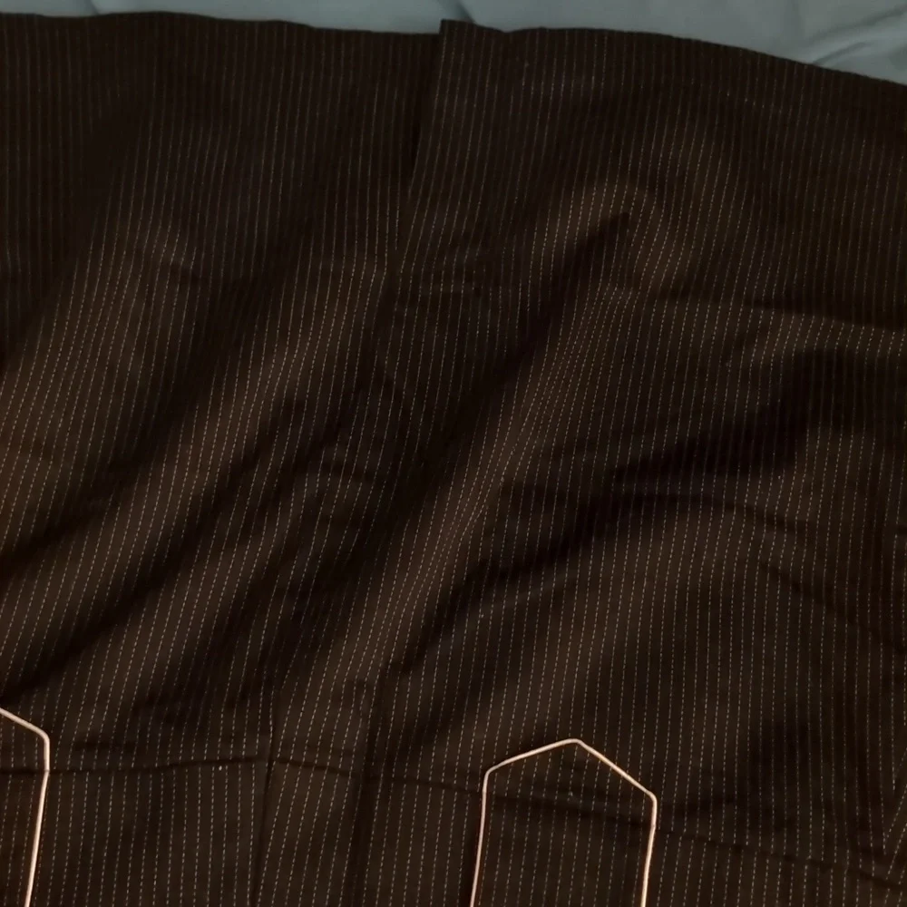 3/$15 RamPage Stripes Black and White Pencil Skirt Junior Size 13 Small